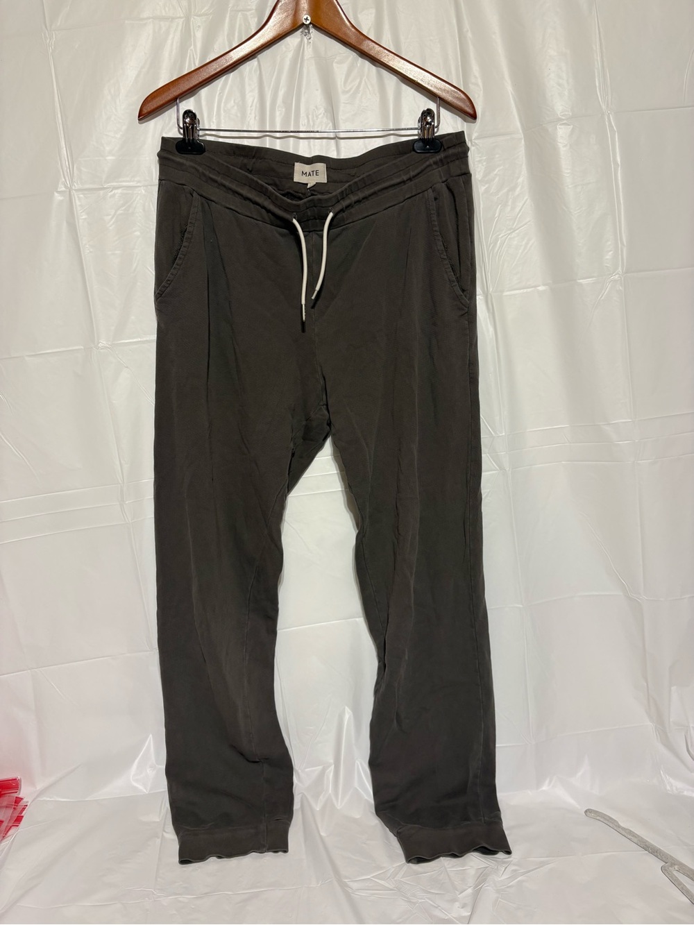 MA+E Men’s Drawstring Joggers in Charcoal